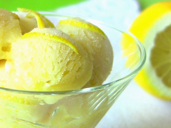 Лимонный сорбет (рецепт)