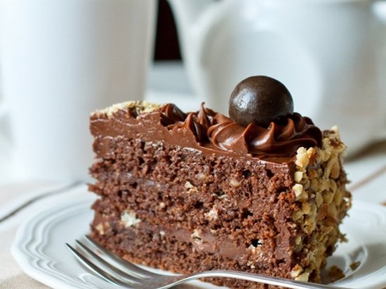 Шоколадно-ореховый торт (рецепт)