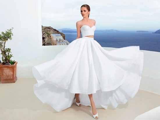 Платье для невысокой невесты