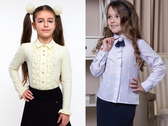 5 советов как выбрать школьную блузку для девочки