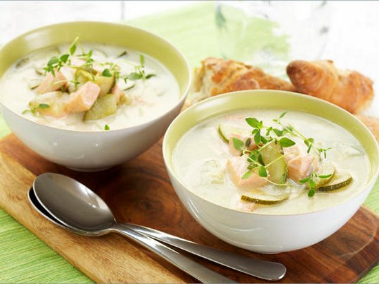 Крем-суп из кабачков (рецепт)