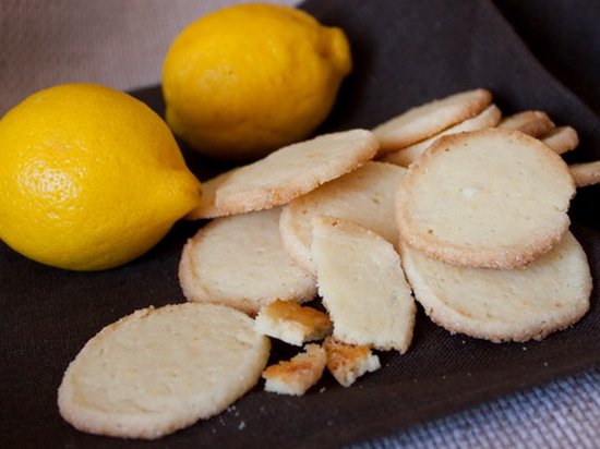 Лимонное песочное печенье (рецепт)