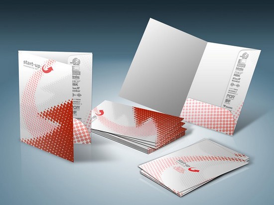 Качественная цифровая печать и папки с логотипом