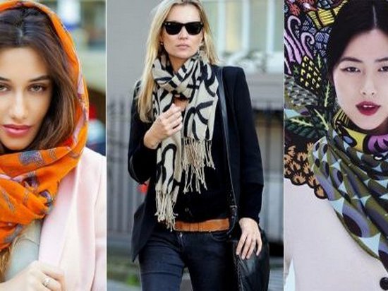 Шаль, платок, шарф… 10 идей, как завязать их, чтобы и грели, и выглядели красиво
