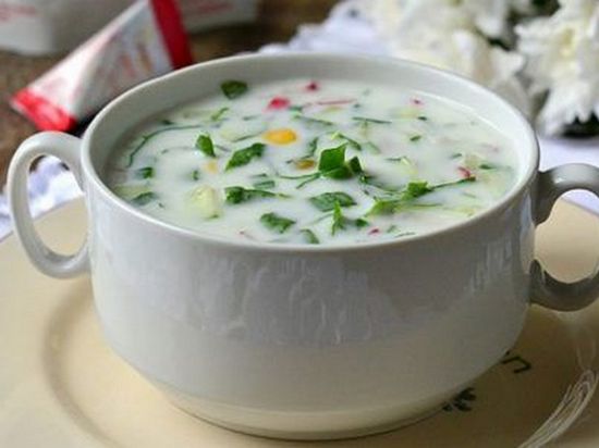 Рецепты холодных и горячих супов на кефире для похудения