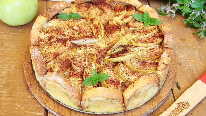 Яблочный пирог из белого батона рецепт приготовления