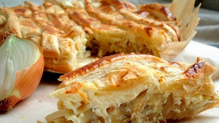 Луковый пирог — необычные рецепты выпечки