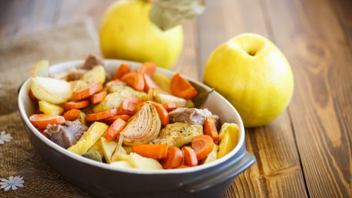Осеннее жаркое из тыквы, мяса и фасоли: рецепт дня