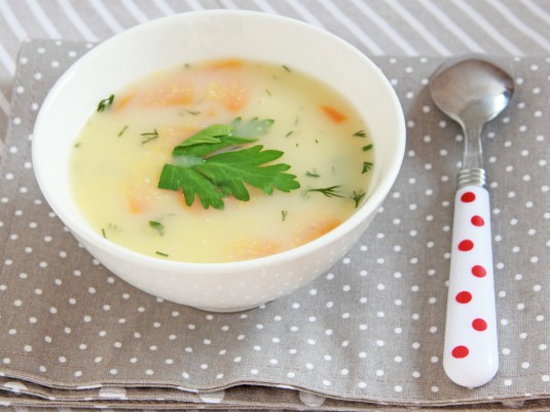 Суп картофельный с кукурузной крупой (рецепт)