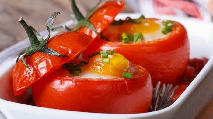 Запеченные томаты с ароматным уксусом