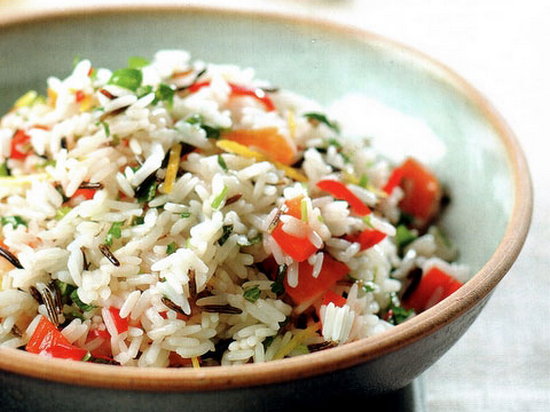 Рисовый салат с тунцом (рецепт)