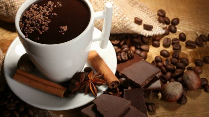 Как сварить кофе с шоколадом и сливками