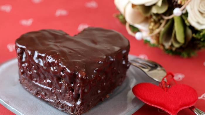 Как сделать желейный торт в виде сердца на 14 февраля