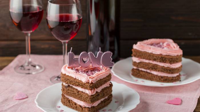 Как приготовить торт на День святого Валентина