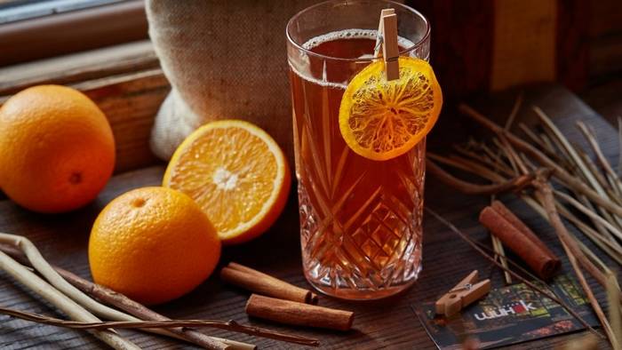Горячий напиток Пряный апельсин