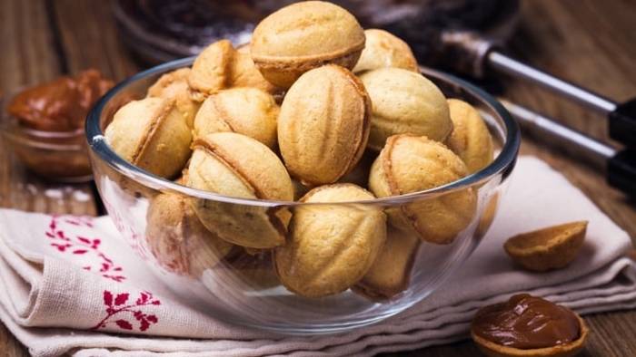 Рецепт приготовления печенья Орешки