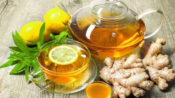 Рецепт имбирного чая с лимоном и медом для укрепления иммунитета