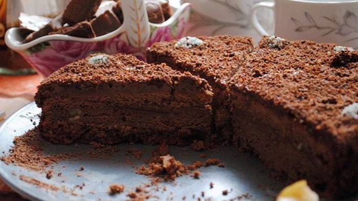 Рецепт желейного кофейного торта