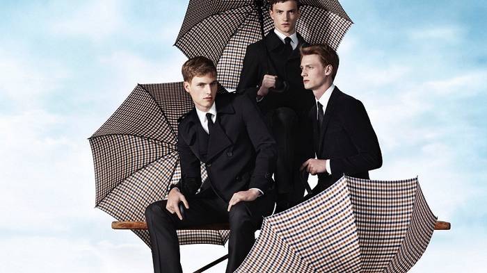 Выбираем модный мужской зонт