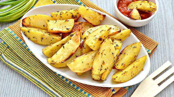 Рецепт аппетитного картофеля с чесноком