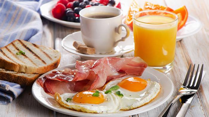 Сытный завтрак — залог хорошего дня