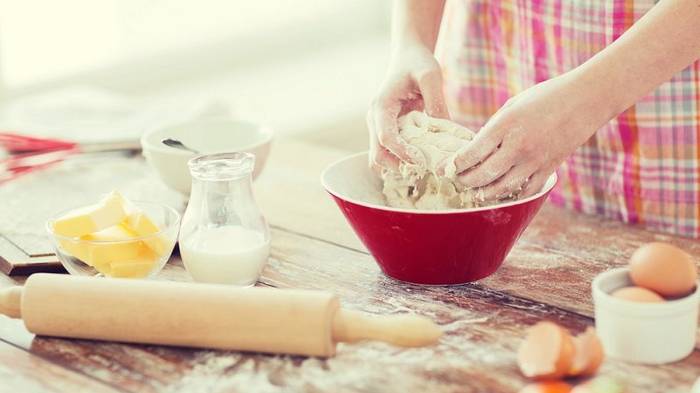 Как испечь ванильный кекс на кефире