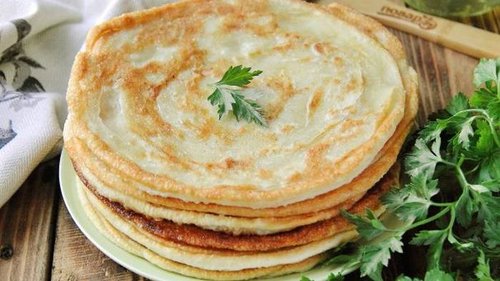 Рецепт слоеных лепешек