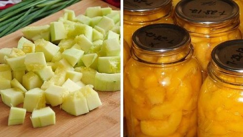 Как приготовить кабачки с соком ананаса