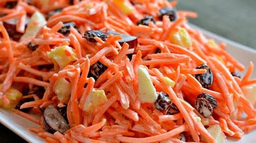 Подборка морковных салатов