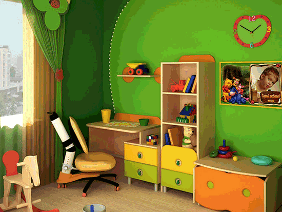 Детская комната для ребенка дошкольника