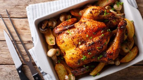 Бесподобный рецепт курицы для запекания в духовке