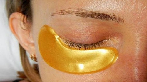 Золотая маска для кожи вокруг глаз! Минус 10 лет за 5 минут