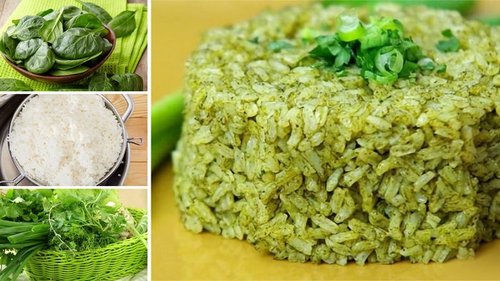 Из чего готовят зеленый рис