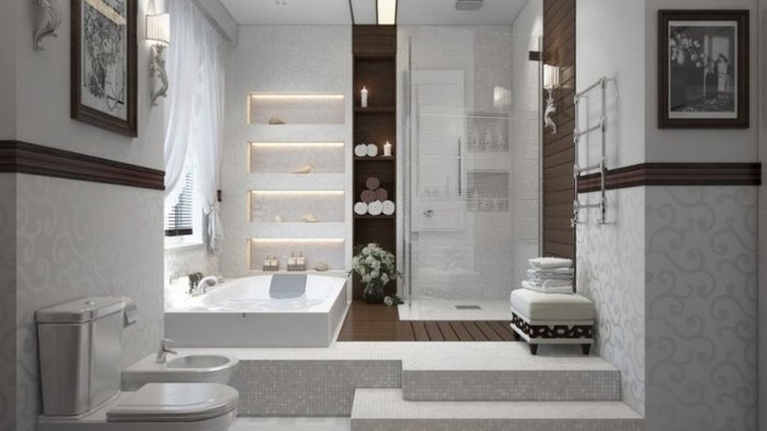Как выбрать стиль оформления ванной комнаты