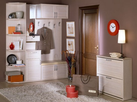 Мебель для прихожей комнаты: особенности подбора мебели
