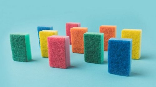 Что означают разные цвета губок для мытья посуды