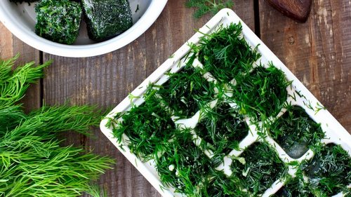 Как заморозить зелень, сохранив в ней все витамины