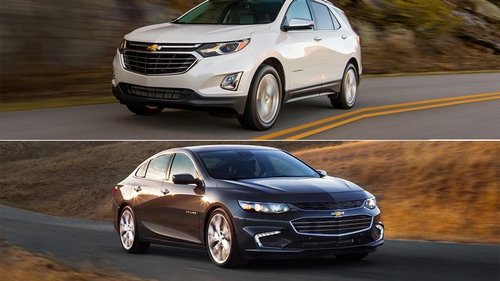 Chevrolet Equinox и Chevrolet Malibu: все особенности автомобилей и их сравнение
