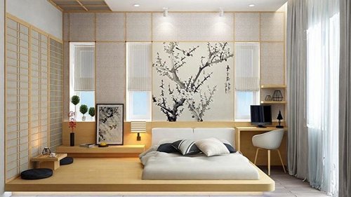 Спальня в китайском стиле фото