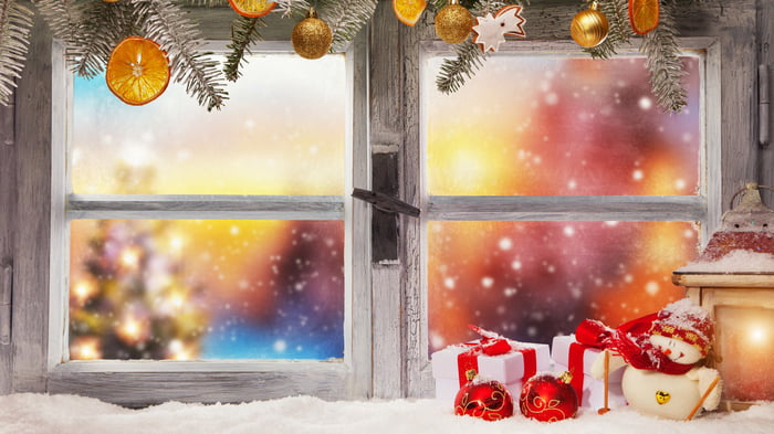 5 идей, как украсить окна на Новый год