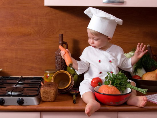 Приготовление питания для ребенка