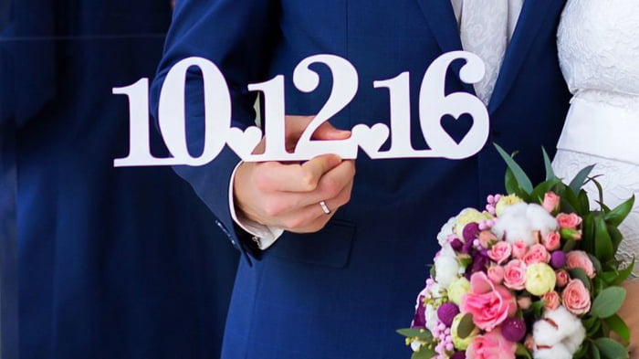 Что дата свадьбы расскажет о вашей семье