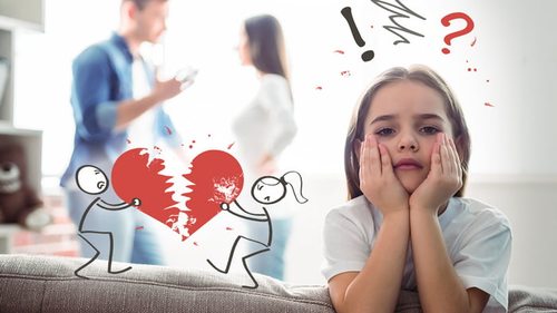 Как сказать ребенку о разводе родителей