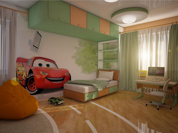 ​Дизайн детской комнаты для мальчика