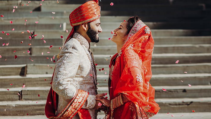 Свадьба по-индийски – красочно, ярко и невероятно романтично…