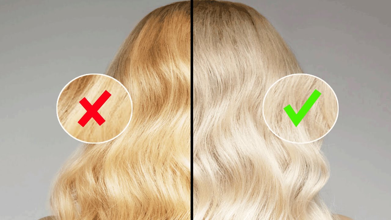 Как избавиться от желтизны волос — 4 ценных совета