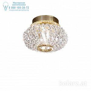 Точечный светильник Kolarz CARLA 0256.11.3.SsT золото 24 карата