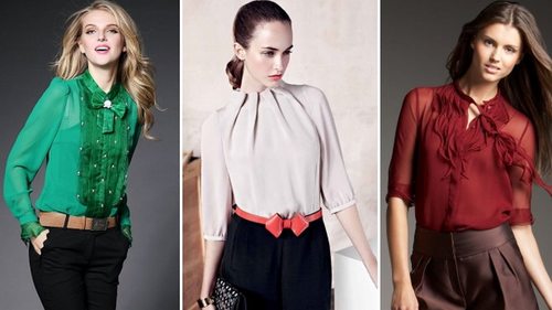 Как выбрать красивую женскую блузку