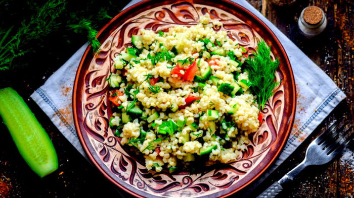 Табуле — простой постный арабский салат из булгура: полезно и вкусно
