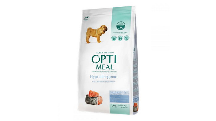Гипоаллергенный корм для собак Optimeal